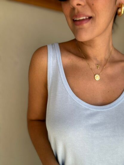 Regata Cora - Azul - Imagem 3