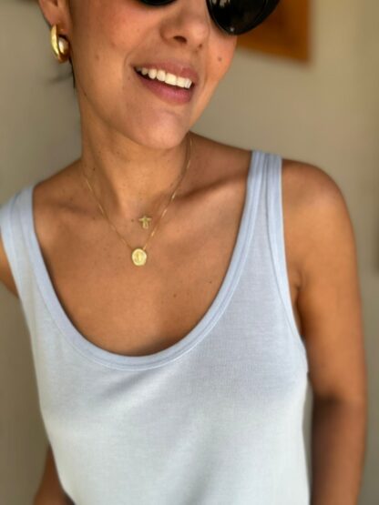 Regata Cora - Azul - Imagem 2